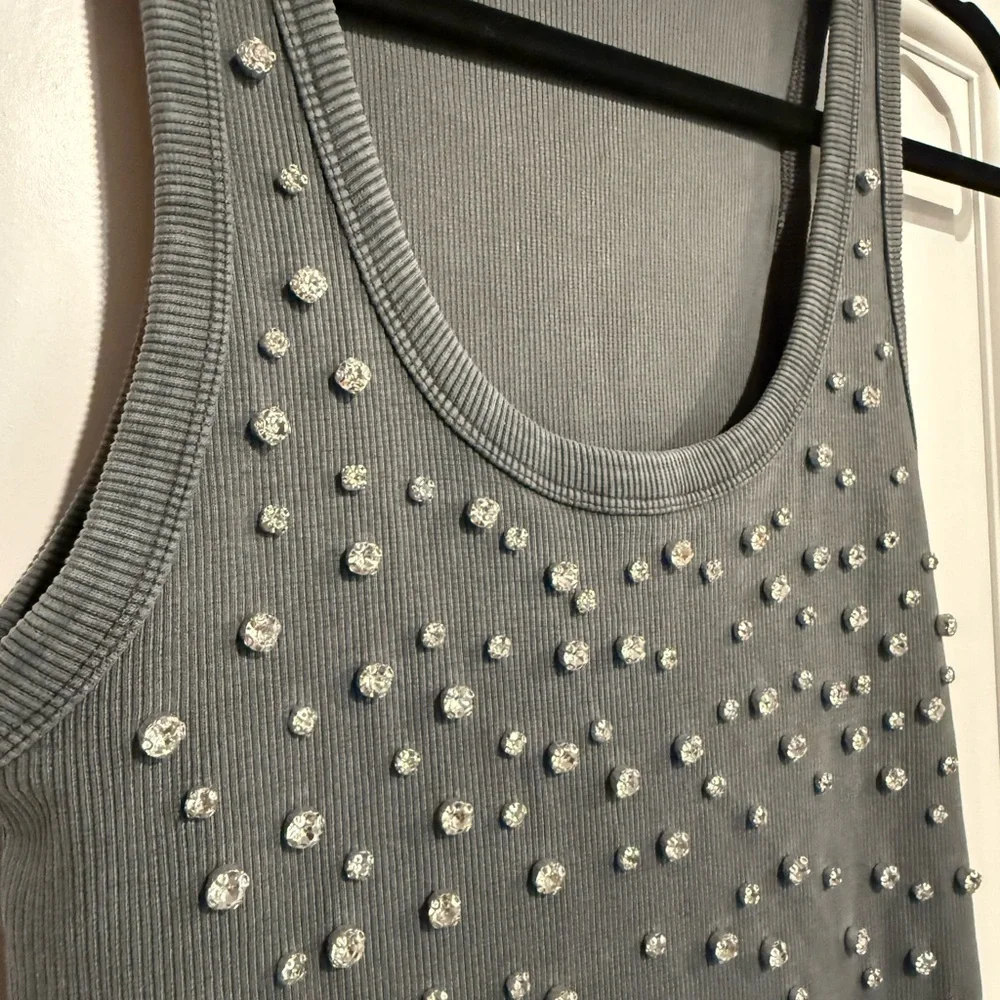 Zara Rhinestone Maxi Dress - Picture 9 of 9